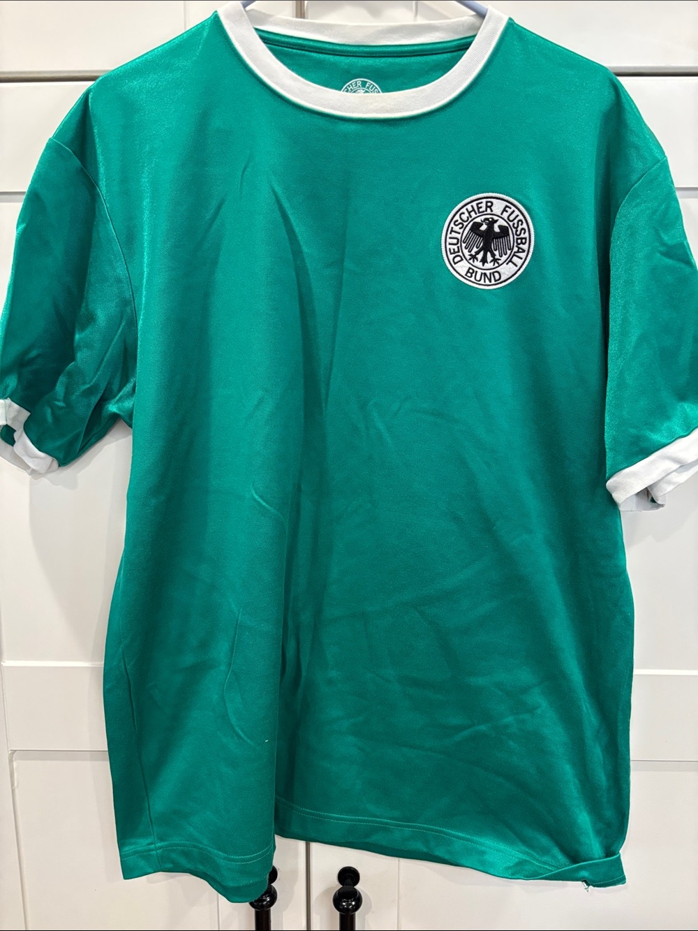 Green Ringer Men's Tee